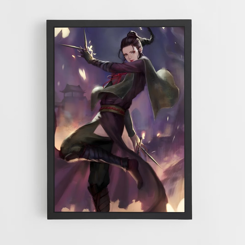Poster L'Art de la Lutte – affiche Sekiro (vue 2)